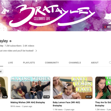 Bratayley YouTube Channel