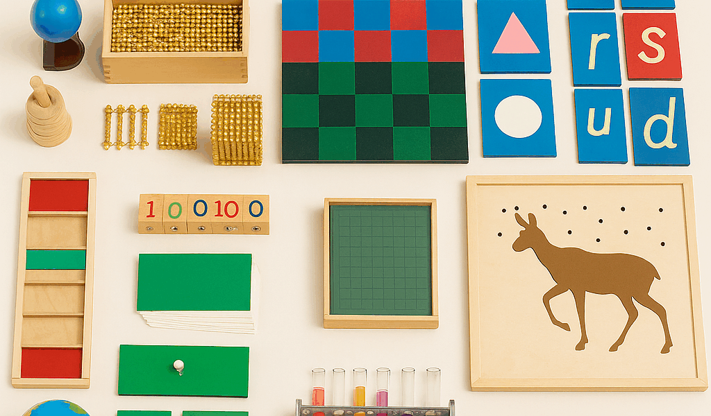 Montessori materials by grade