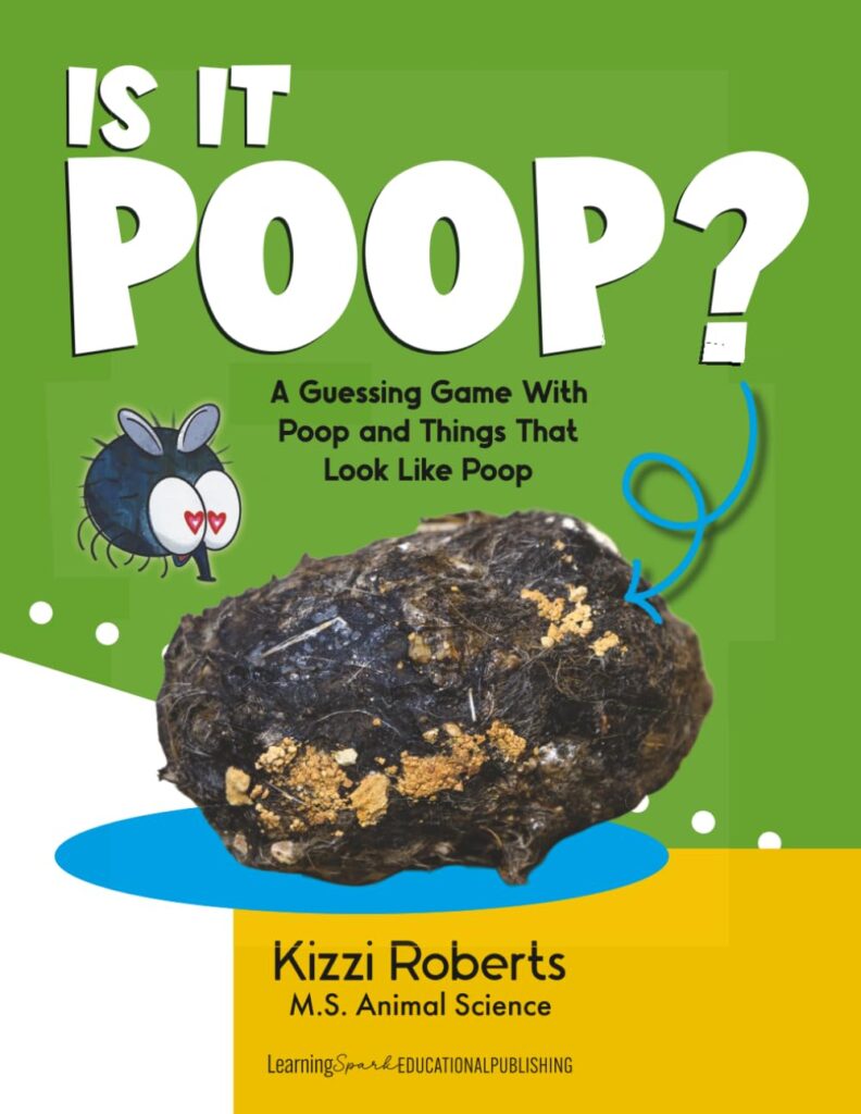 Kindle $0.00 or $4.99 to buy Paperback $9.99 Other New from $9.99 $9.99 $9.99 You Earn: 10 pts Learn more FREE delivery Wednesday, May 20 to Tampa 33618. Order within 6 hrs 53 mins In Stock Quantity: Quantity:1 Add to cart Buy Now Shipper / Seller Amazon.com Returns 30-day refund / replacement Customer service Amazon.com See more Add to List Add to Baby Registry Add to Registry & Gifting Is It Poop?: A Guessing Game With Poop and Things That Look Like Poop Product Image Product Image Read sample Follow the author Kizzi Roberts Kizzi RobertsKizzi Roberts Follow Is It Poop?: A Guessing Game With Poop and Things That Look Like Poop by Kizzi Roberts Book Review